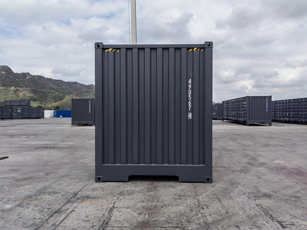 Container 40 piedi HC Open Side / Side Door (apertura laterale), pari al nuovo, 7035, 7015