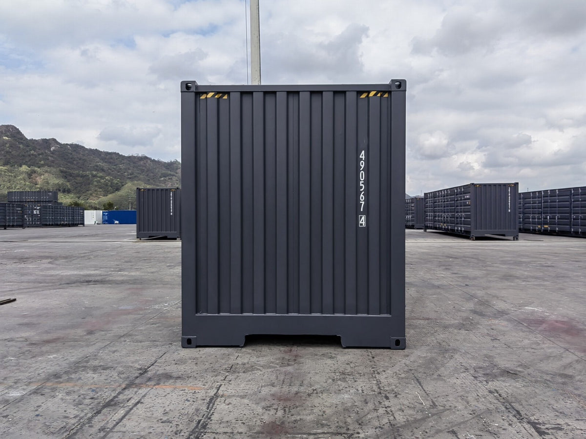 Container 40 piedi HC Open Side / Side Door (apertura laterale), pari al nuovo, 7035, 7015