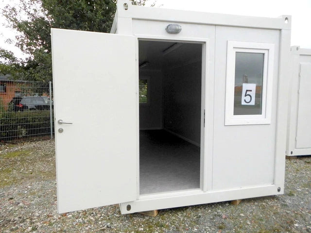 Container ufficio L=6.056, isolamento 80 mm, con riscaldamento