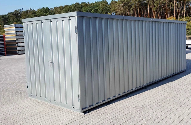 Container da cantiere, container di stoccaggio, box container, box deposito, container per attrezzi da 5 m