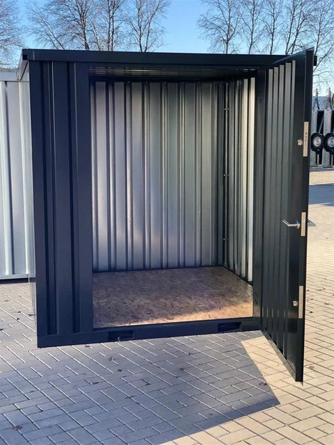 Container di stoccaggio / Container per attrezzi – Box container da 2 m, antracite