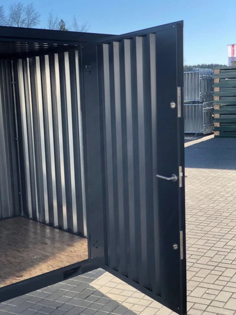Container di stoccaggio / Container per attrezzi – Box container da 2 m, antracite